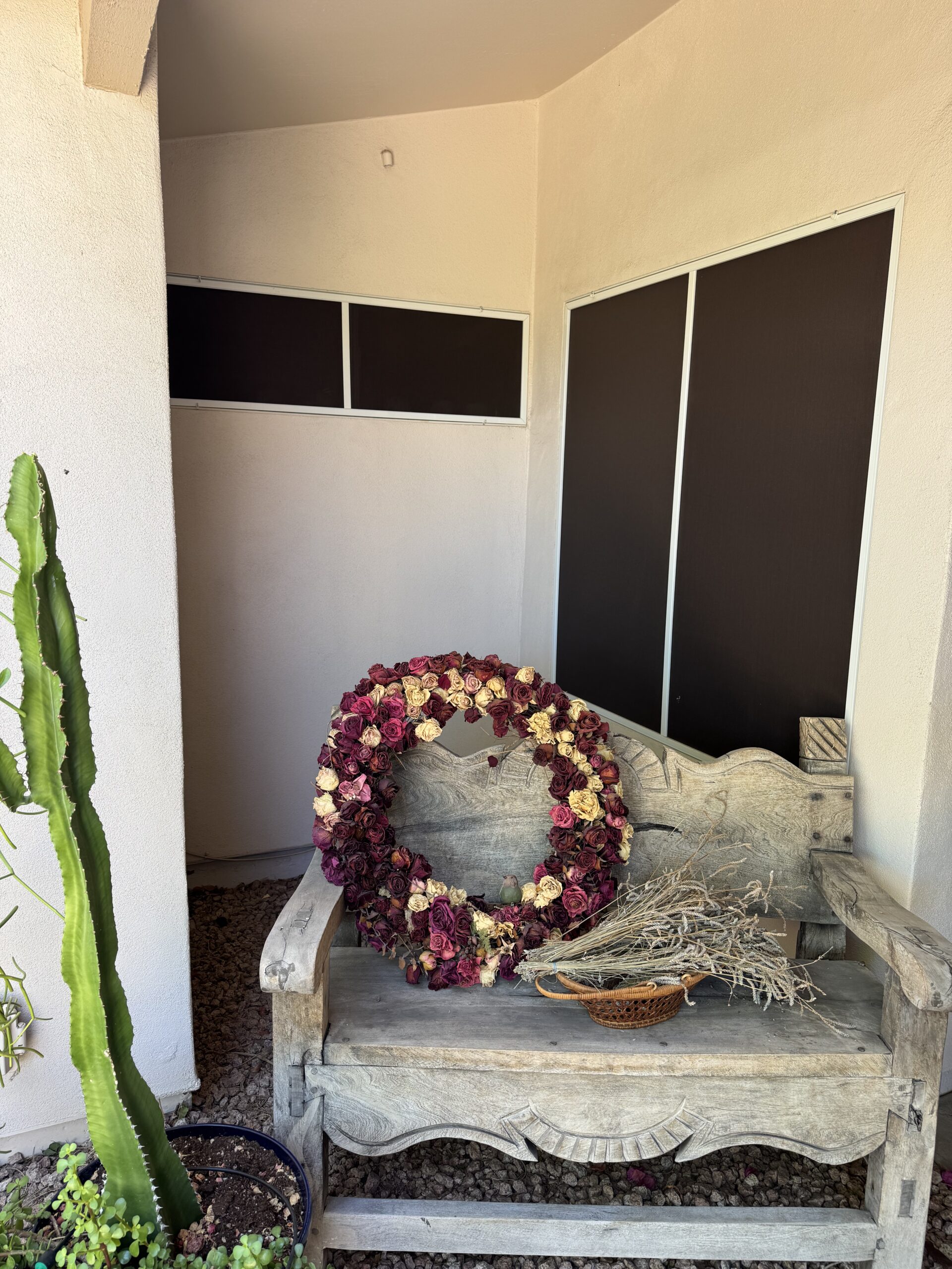 Front door nook at Tamara Perry's property