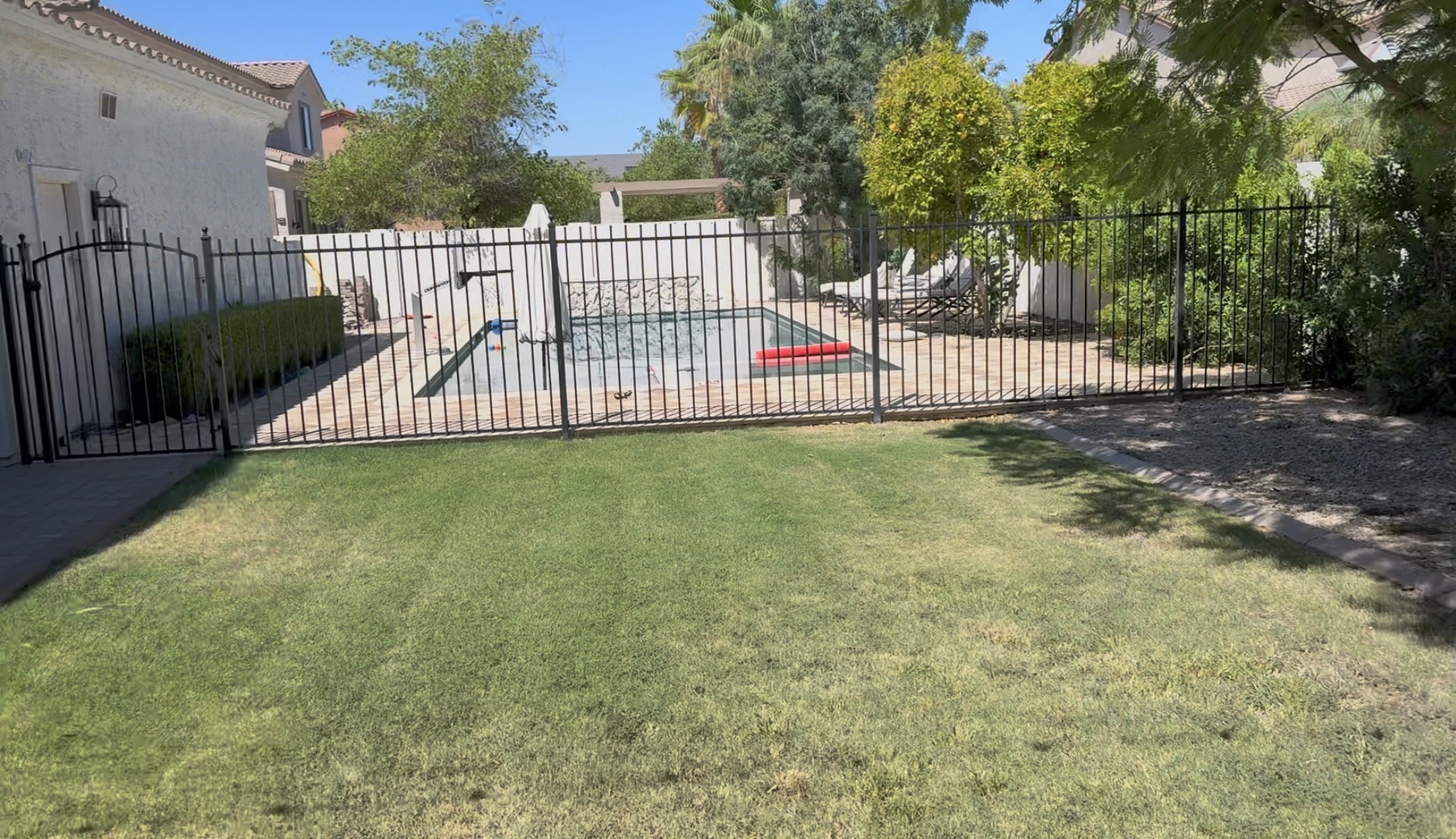 Pool fence