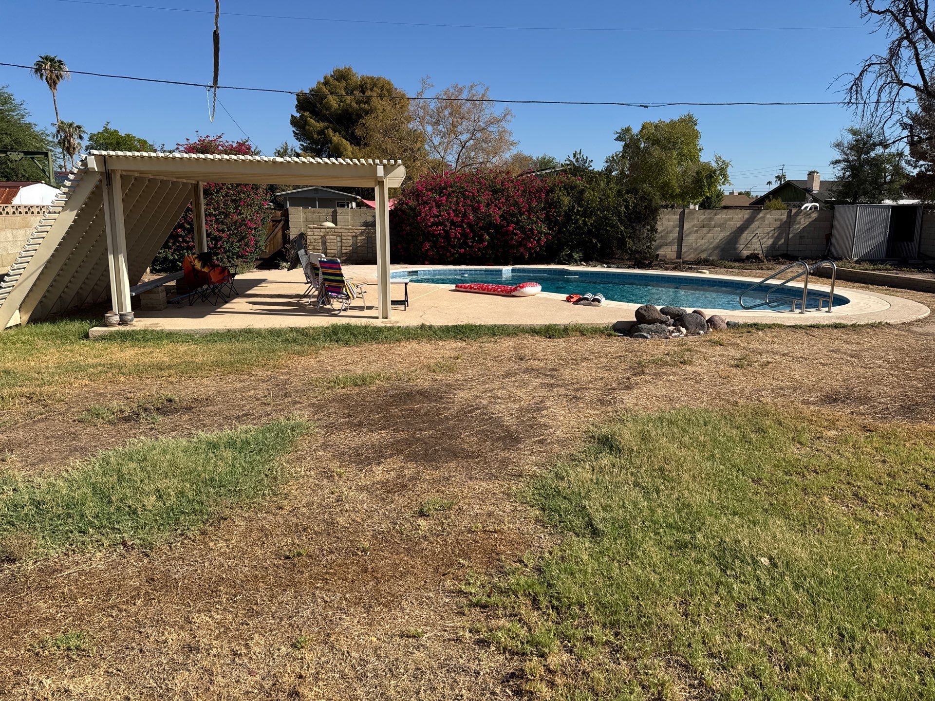 Either Side of the Yard